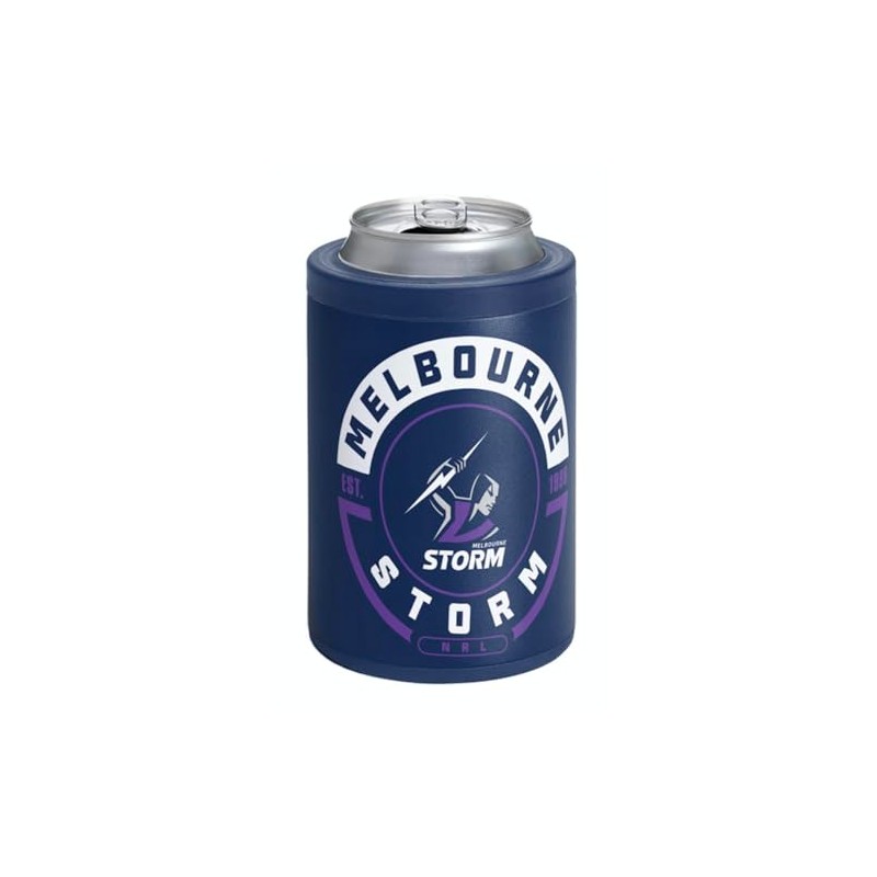 Melbourne Storm NRL Rugby League Insulated Can Cooler with Lid