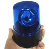 3inch Police Car Beacon Siren Strobe Light, Rotating Blue LED