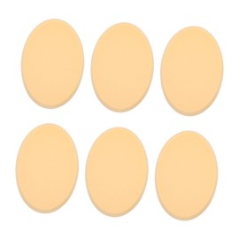 Minkissy 6pcs Elastic Face Sponges Oval Powder Puff for Foundation Makeup Gentle Material