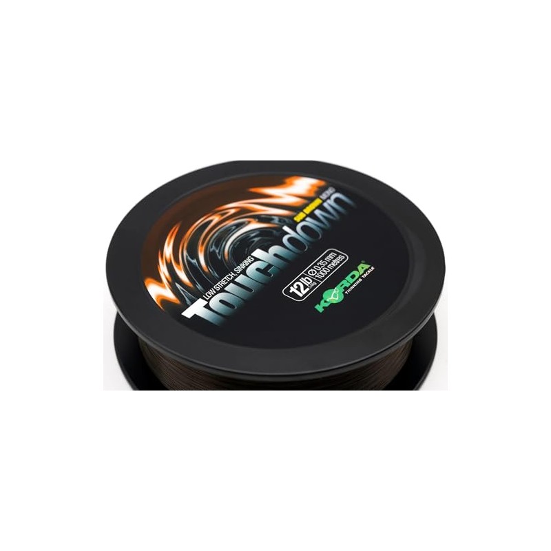 Korda Touchdown Mono For Carp Fishing 1000m Spool BROWN: 10lb