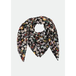 CODELLO Women's Neckerchief Peanuts Design, 140 x 140 cm, Recycled Polyester, Versatile Scarf for Any Season, Lightweight Scarf, Snoopy & Charlie Brown Print, Perfect for Spring, Summer, Autumn,