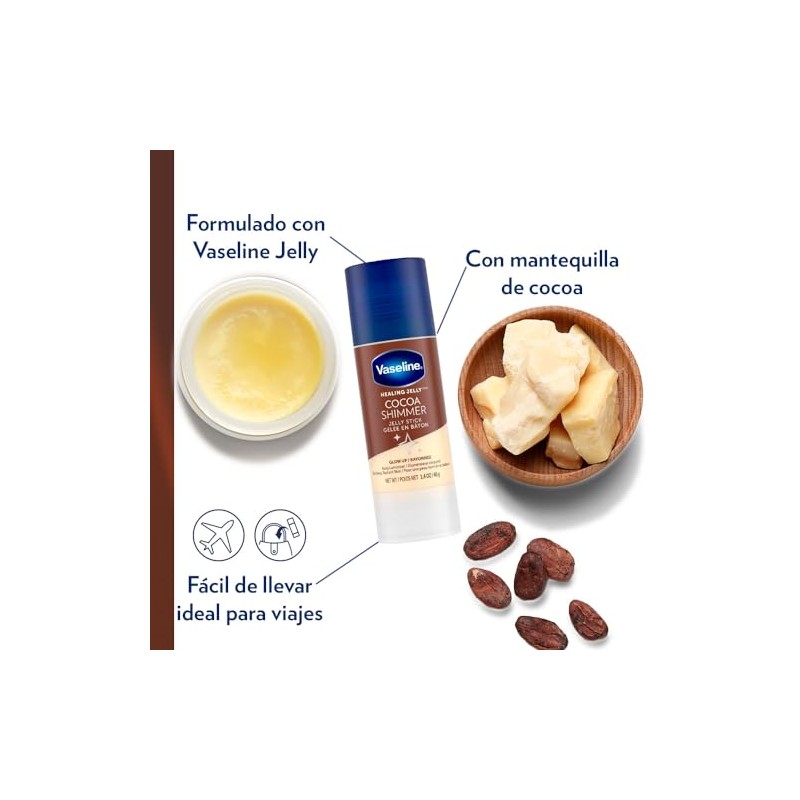 Vaseline - Blsamo Corporal En Barra (1 Pieza de 40