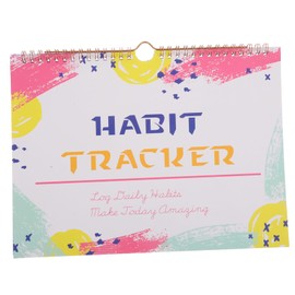 jojofuny Dateless Habit Tracker Planner Undated Weekly Learning Planner for Goal Setting Simple Design with Binding Convenient for Daily Use for Home Office