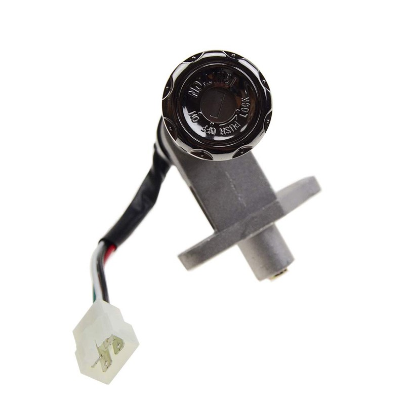 GOOFIT 4-Wire Key Ignition Switch Lock Set Replacement for 50cc