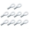 10 Pcs Gym Pulley Machine Cable Eyelet Terminal Interface Port,