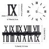 Clock Numerals Kit DIY Digital Clock Numbers Arabic Number and