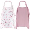 YKYUASD 2 Pack Muslin Nursing Cover for Breastfeeding, 100% Cotton