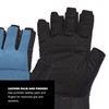 Black Diamond Unisex Crag Half-Finger Gloves Climbing Gloves, Via Ferrata,