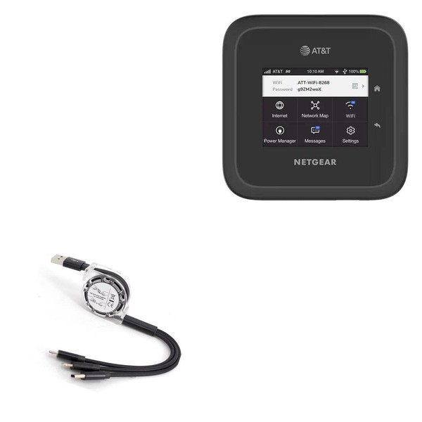 BoxWave Cable Compatible with Netgear Nighthawk M6 Mobile Hotspot (MR6110)