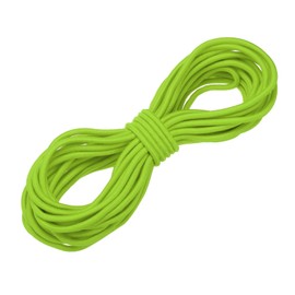 sourcing map Bungee Cord Elastic Cord Heavy Stretch String Rope 3/16"(5mm) x 11 Yards Elastic String for DIY Sewing Outdoor Camping Tie Down Hook Strap, Fruit Green