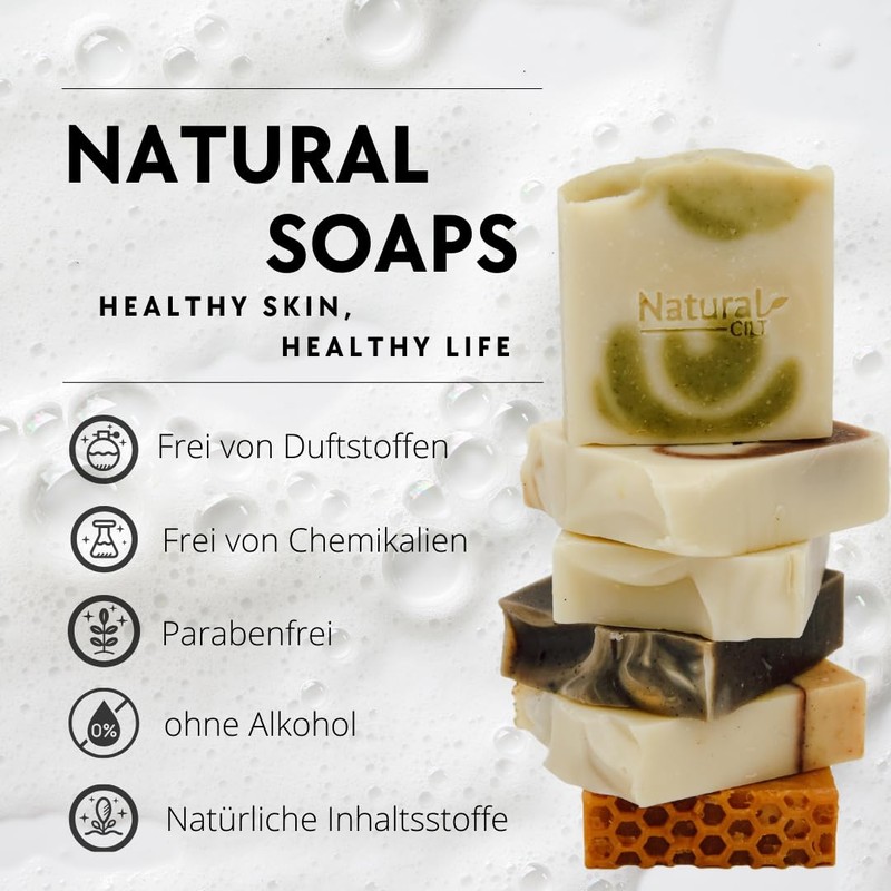 Natural Cilt Argan Soap, 100% Natural Soap, Without Harmful Ingredients,
