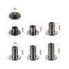 sourcing map 90 Sets Chicago Screw Rivets Metal Phillips Head