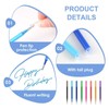 40pcs 0.7 mm Erasable Gel Ink Pen Refills Compatible with
