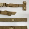 EAGLE USMC STRAP BUCKLE REPAIR ADAPTER KIT CUMMERBUND STAY COYOTE