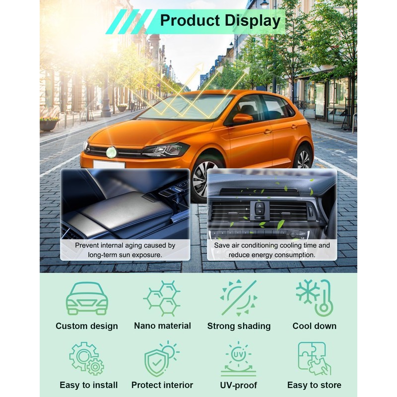 GAFAT Compatible with VW Polo MK6 AW GTI 2018-2024 2025
