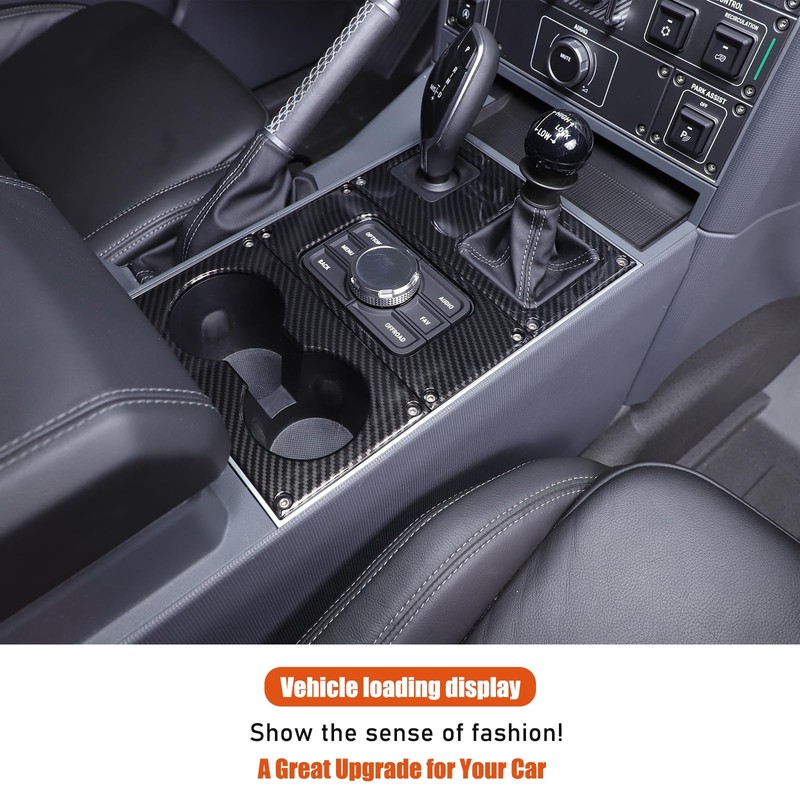 Tumukiw Car Center Console Panel Cover Trim Compatible with INEOS
