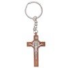 Christian Cross Keychains Engraved Bible Verses Exquisite Jesus Cross Key