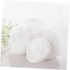 WOONEKY 60pcs Round Makeup Remover Pads Triple Layer Facial Pads