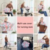 Dudeeghes Multi-use Nursing Cover Carseat Canopy - Breastfeeding Cover Car
