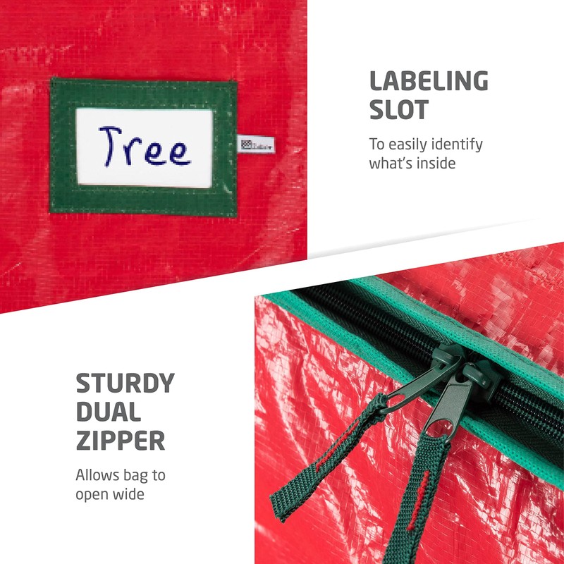 Zober Large Christmas Tree Storage Bag - Fits 9 Ft