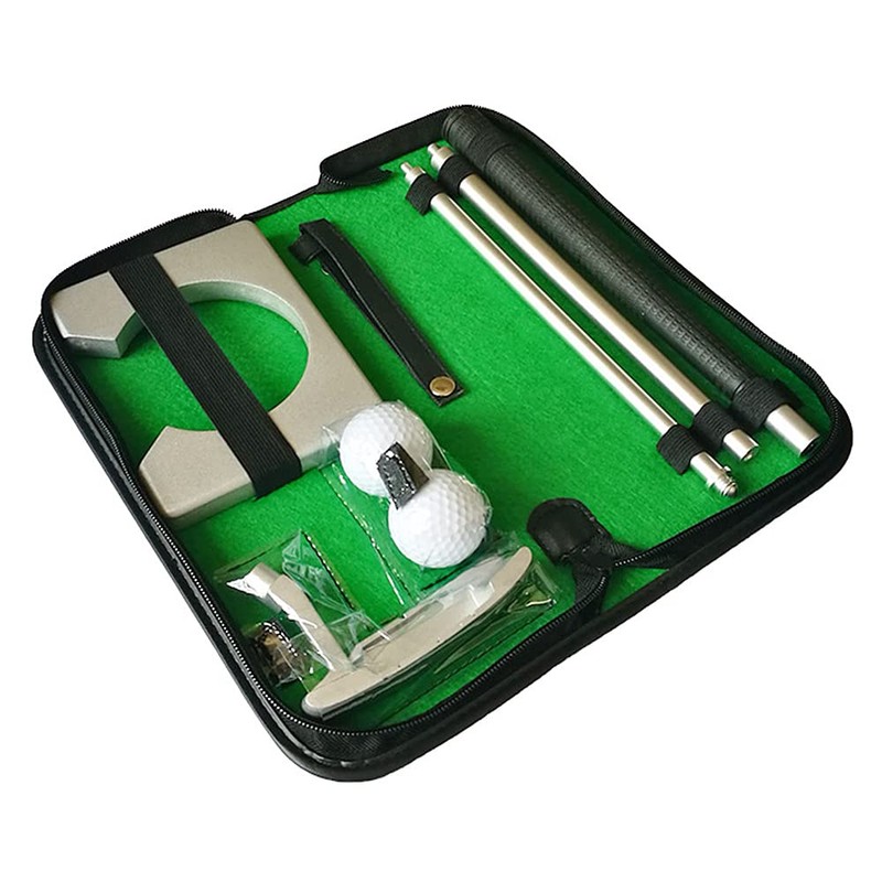 Mingzhe Golf Putting Set With Putter, 2 Balls, Cup for