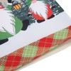 4pcs Chair Covers Soft Elastic Stretch Santa Claus Pattern Dining