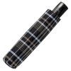 Jasch Pocket Umbrella for Men and Women Checked Open-Close Windproof