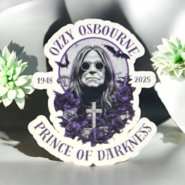 Handmade Ozzy RIP handmade Sticker