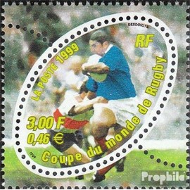 France 3421 (complete.issue.) unmounted mint/never hinged ** MNH 1999 rugby (Stamps for collectors) Ball games without football (basketball/handball/baseball …)