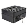 Mini Safe Security Box Household Portable Steel Lockable Cash Money