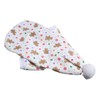 Christmas Dog Hoodie White Background Print Cute Gingerbread Man Dog