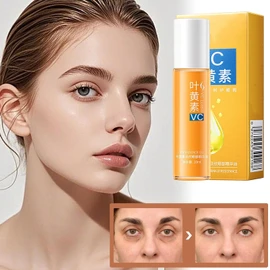 Aceite de suero de ojos anti arrugas, Aceite esencial de ojos anti arrugas Vc, Aceites esenciales de ojos de luteína para círculos oscuros e hinchazón, 10ml (3pc)