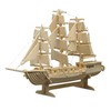 Pebaro Wooden Construction Kit 869 Sailing Ship Wood Construction Plywood