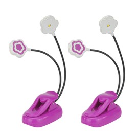 HONGUT LED Book Light for Reading in Bed, Battery Operated LED Book Reading Light for Kids Studying, Book Lamp Reading Lamp Clip Light for Reading Books