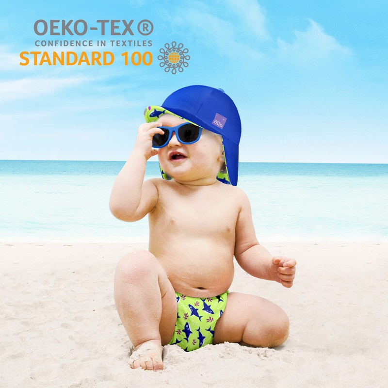 Bambino Mio, Reversible Swim Sun Hat, Baby and Toddler, Cap