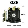 Starter Solenoid 4 Terminal 12 Volt Max 800A Compatible with