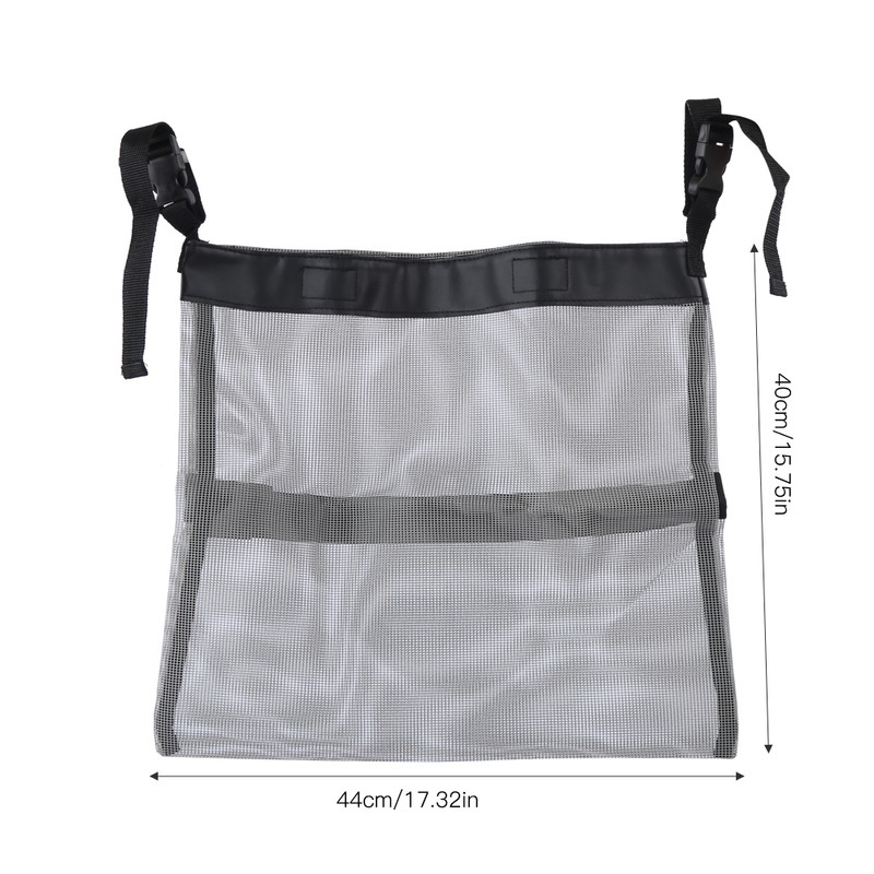 Multifunction Hanging Baby Stroller Mesh Storage Bag Portable Breathable Practical