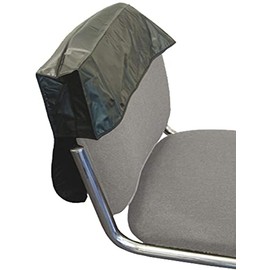 GLAMSA Professional hairdressing PVC chair back covers – Keeps chair clean – Universal size – Perfect for home or salon use –(24 Inch, Black)