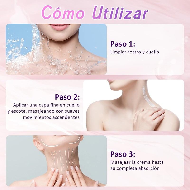 Crema para Cuello Reafirmante, 2Pcs Collagen Firming Cream