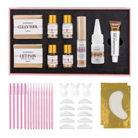 Kit Rizado Pestañas Lash Lifting Iconsign + Pigmento Permanente Negro