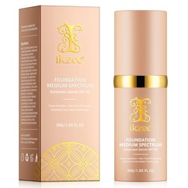 Base De Maquillaje Lquida 4 En 1 Que Cambia De Color, Hidratante Natural, Protector Solar, Iluminadora, Corrector, 30 Ml                              