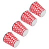 4Pcs Student Melamine Cup Imitation Porcelain Beverage Mug Water Cup