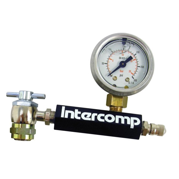 Intercomp Racing 100675-A Shock Pressure Gauge, Analog, Each