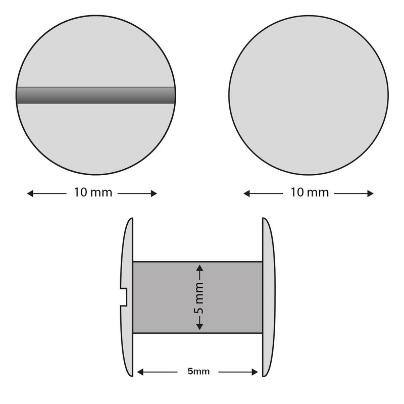 KLEBASTO Book Screws | Book Binding Screws for Books, Menus,