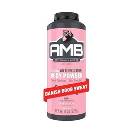 Anti Monkey Butt, Lady's Body Powder with Calamine, Prevents Chafing and Absorbs Sweat, Talc Free, 8 oz