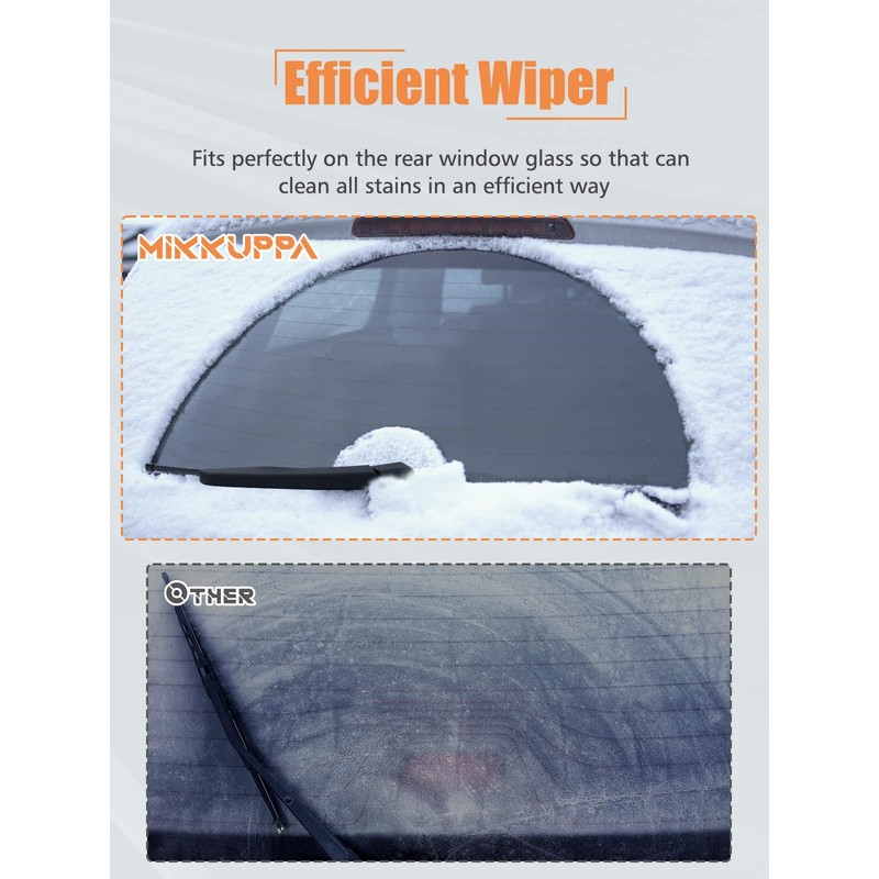 Replacement for Ford Edge Rear Wiper Arm Blade Kit 2015-2023