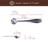 Honey Bear Kitchen 2.5 ml 1/2 Teaspoon Measuring Scoop Spoons,