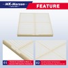 Cabin A/C Air Cleaner Air Filter Compatible with Kubota RTV(UTV)