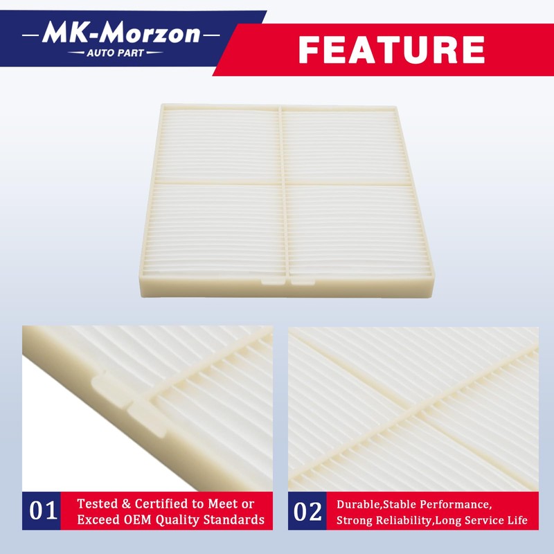 Cabin A/C Air Cleaner Air Filter Compatible with Kubota RTV(UTV)