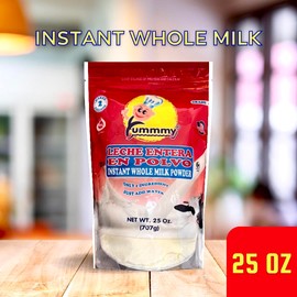 WHOLE MILK POWDER INSTANT 25 0Z - LECHE ENTERA INSTANTANEA EN POLVO 707 gr Kosher certified, Made in USA